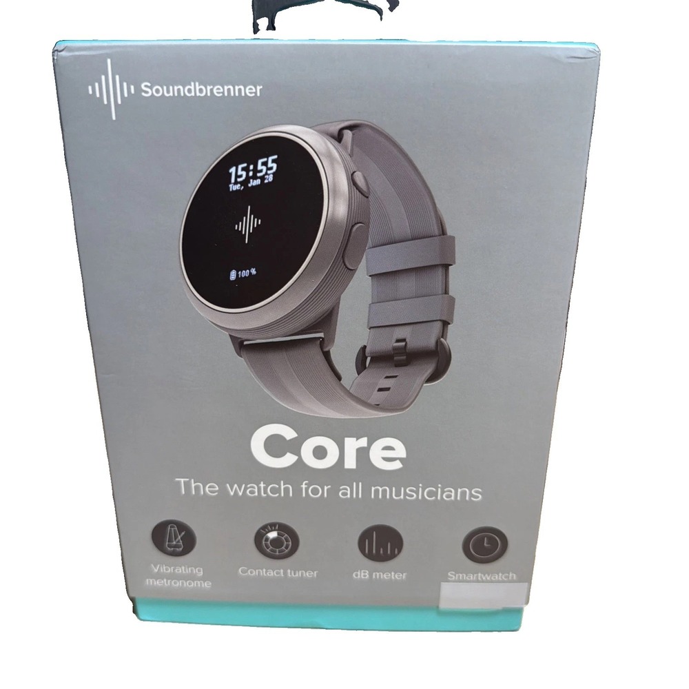 Soundbrenner Core Smartwatch (SBC-01) Metronome Tuner Decibel Meter Musician
